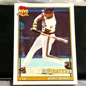 Barry bonds baseball card #570